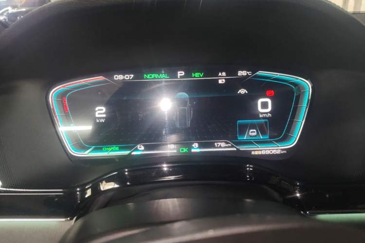 Used BYD Tang New Energy 2021 DM-i 112KM Prestige Model Instrument Cluster