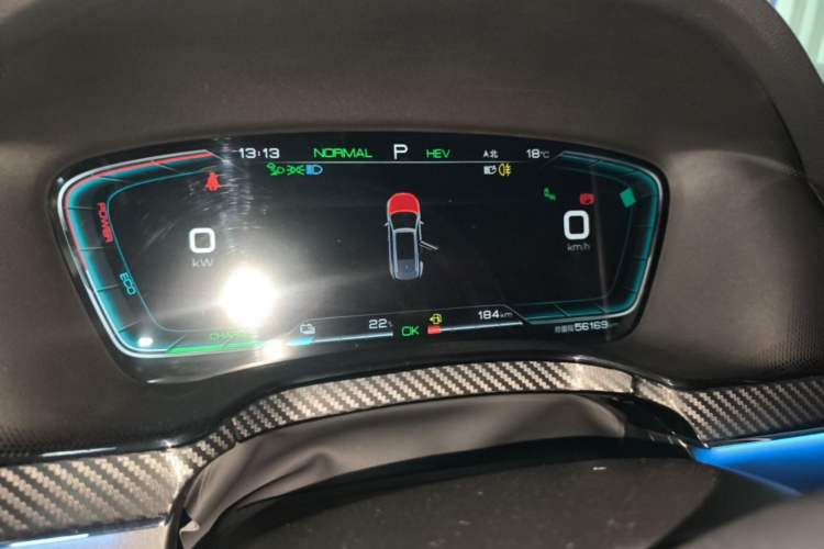 Used BYD Tang New Energy 2021 DM-i 112KM Prestige Model Instrument Cluster