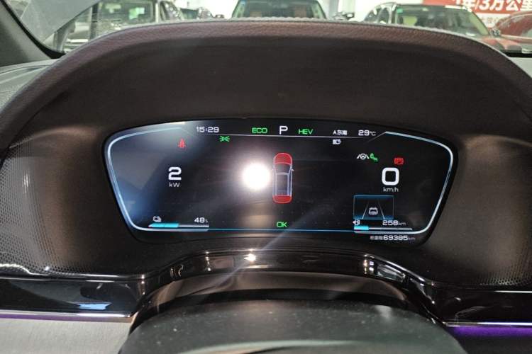 Used BYD Tang New Energy 2021 DM-i 112KM Prestige Model Instrument Cluster