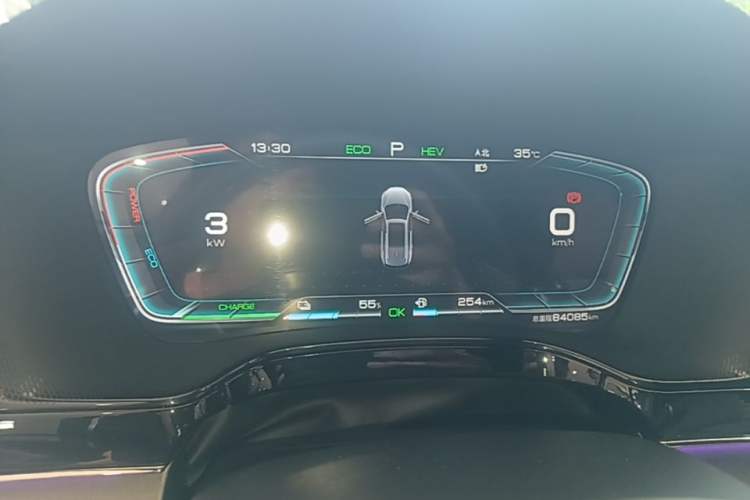 Used BYD Tang New Energy 2021 DM-i 112KM Prestige Model Instrument Cluster