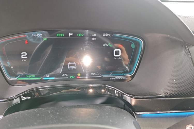 Used BYD Tang New Energy 2021 DM-i 112KM Prestige Model Instrument Cluster