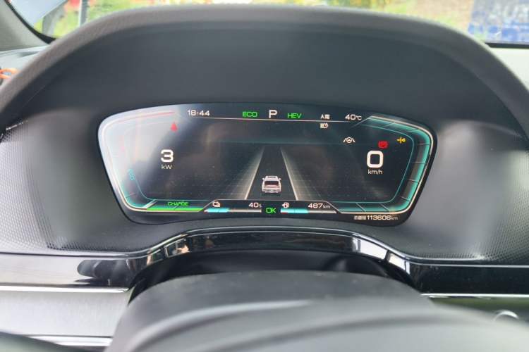Used BYD Tang New Energy 2021 DM-i 112KM Prestige Model Instrument Cluster