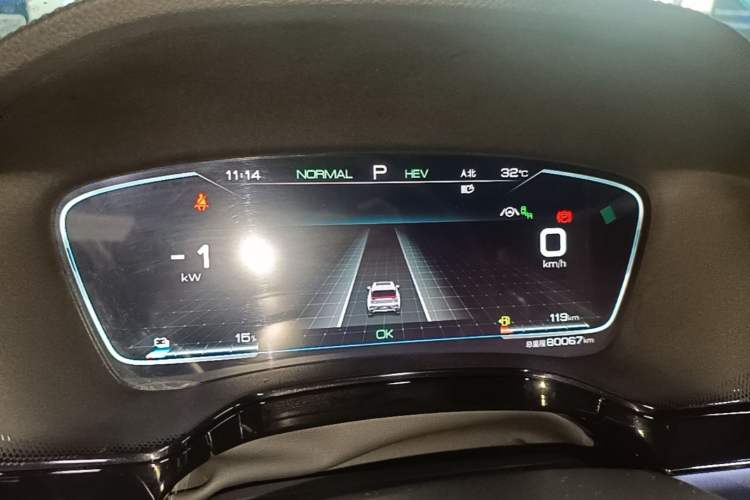 Used BYD Tang New Energy 2021 DM-i 112KM Prestige Model Instrument Cluster