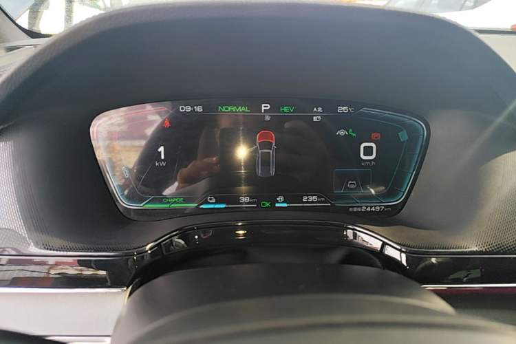 Used BYD Tang New Energy 2021 DM-i 112KM Prestige Model Instrument Cluster