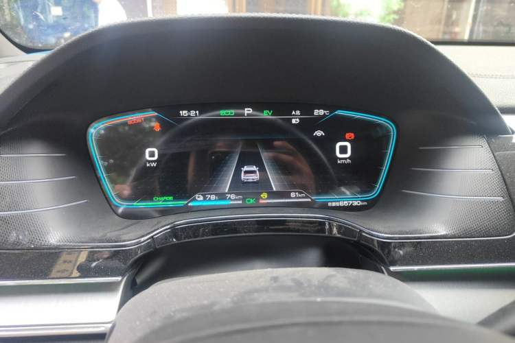 Used BYD Tang New Energy 2021 DM 2.0T Four-Wheel Drive High-Performance Flagship Model Instrument Cluster