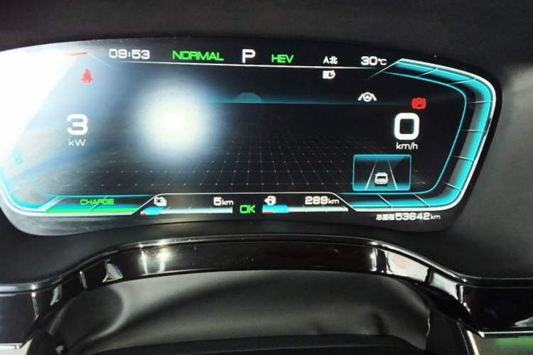Used BYD Tang New Energy 2021 DM-i 112KM Prestige Model Instrument Cluster