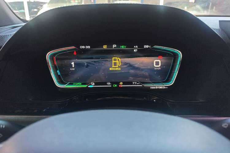 Used BYD Tang New Energy 2021 DM-i 112KM Prestige Model Instrument Cluster