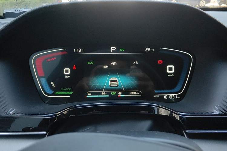 Used BYD Tang New Energy 2021 DM-i 112KM Prestige Model Instrument Cluster