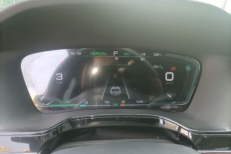 Used BYD Tang New Energy 2021 DM-i 112KM Prestige Model Instrument Cluster