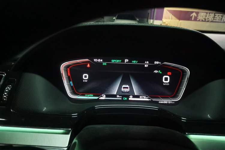 Used BYD Tang New Energy 2021 DM-i 112KM Prestige Model Instrument Cluster