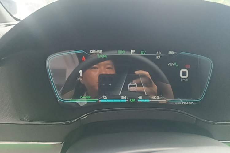 Used BYD Tang New Energy 2021 DM-i 112KM Prestige Model Instrument Cluster