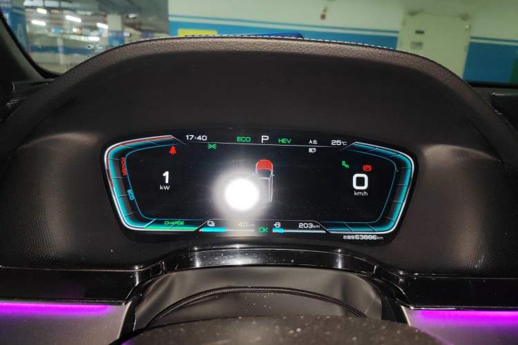 Used BYD Tang New Energy 2021 DM-i 112KM Prestige Model Instrument Cluster