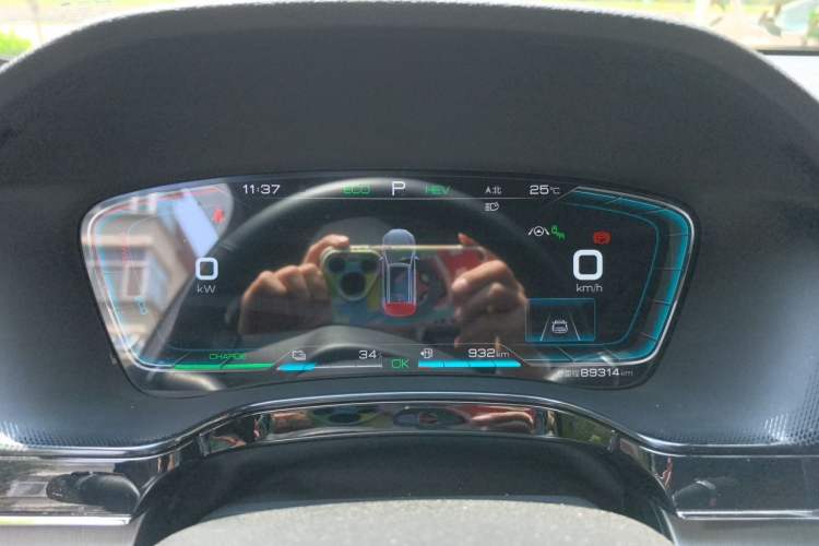 Used BYD Tang New Energy 2021 DM-i 112KM Prestige Model Instrument Cluster