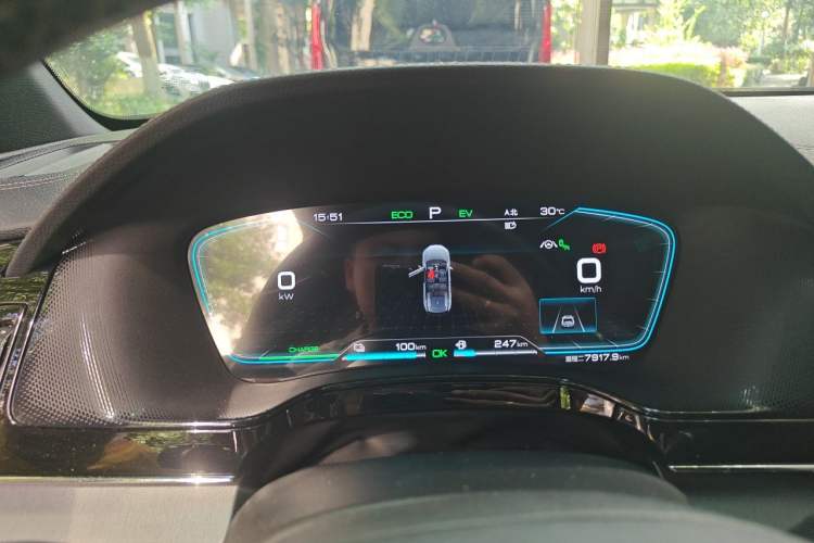 Used BYD Tang New Energy 2021 DM-i 112KM Prestige Model Instrument Cluster