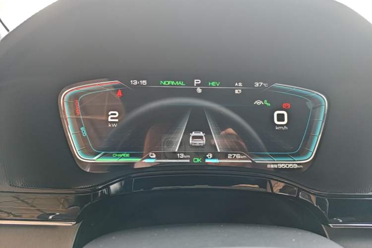 Used BYD Tang New Energy 2021 DM-i 112KM Prestige Model Instrument Cluster
