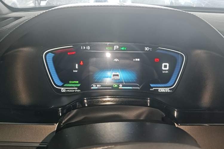 Used BYD Tang New Energy 2021 DM 2.0T Four-Wheel Drive Performance Edition Prestige Model Instrument Cluster