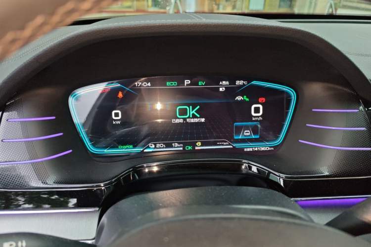 Used BYD Tang New Energy 2021 DM 2.0T Four-Wheel Drive High-Performance Flagship Model Instrument Cluster