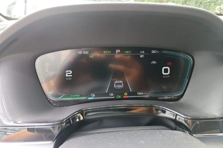 Used BYD Tang New Energy 2021 DM-i 112KM Prestige Model Instrument Cluster