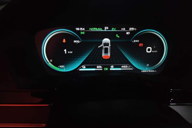 Used BYD Tang New Energy 2021 DM-i 112KM Prestige Model Instrument Cluster