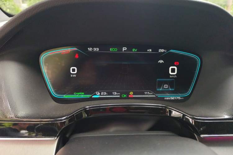 Used BYD Tang New Energy 2021 DM 2.0T Four-Wheel Drive High-Performance Luxury Model Instrument Cluster