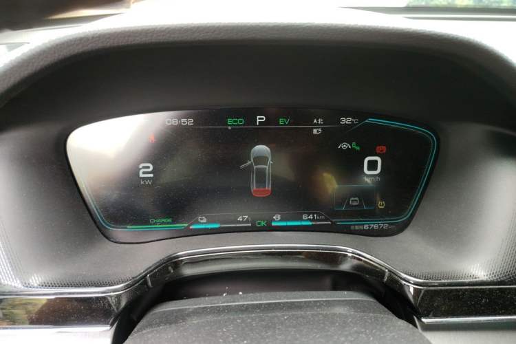 Used BYD Tang New Energy 2021 DM-i 112KM Prestige Model Instrument Cluster
