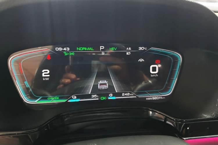 Used BYD Tang New Energy 2021 DM-i 112KM Prestige Model Instrument Cluster