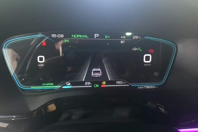Used BYD Tang New Energy 2021 DM-i 112KM Prestige Model Instrument Cluster