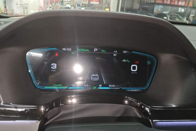 Used BYD Tang New Energy 2021 DM-i 112KM Prestige Model Instrument Cluster
