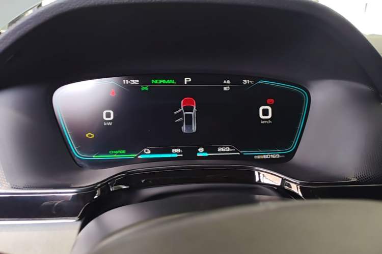 Used BYD Tang New Energy 2021 DM-i 112KM Prestige Model Instrument Cluster
