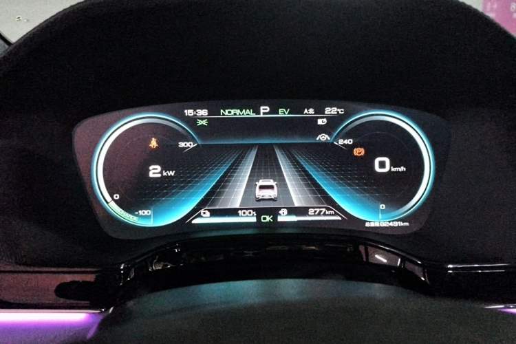Used BYD Tang New Energy 2021 DM-i 112KM Prestige Model Instrument Cluster