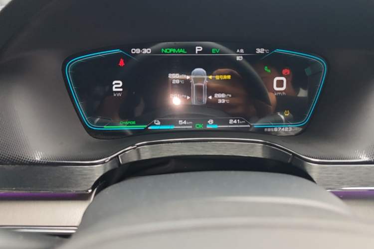 Used BYD Tang New Energy 2021 DM-i 112KM Prestige Model Instrument Cluster