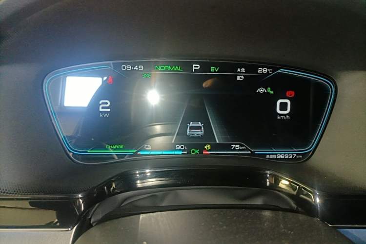Used BYD Tang New Energy 2021 DM-i 112KM Prestige Model Instrument Cluster