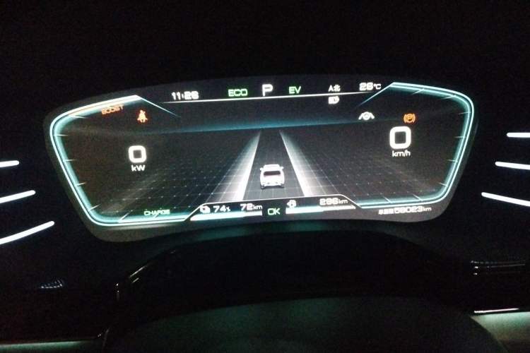 Used BYD Tang New Energy 2021 DM 2.0T Four-Wheel Drive High-Performance Flagship Model Instrument Cluster