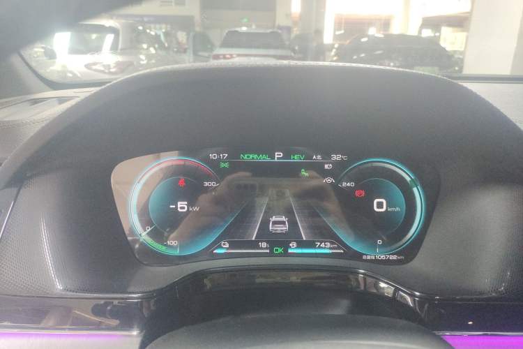 Used BYD Tang New Energy 2021 DM-i 112KM Prestige Model Instrument Cluster