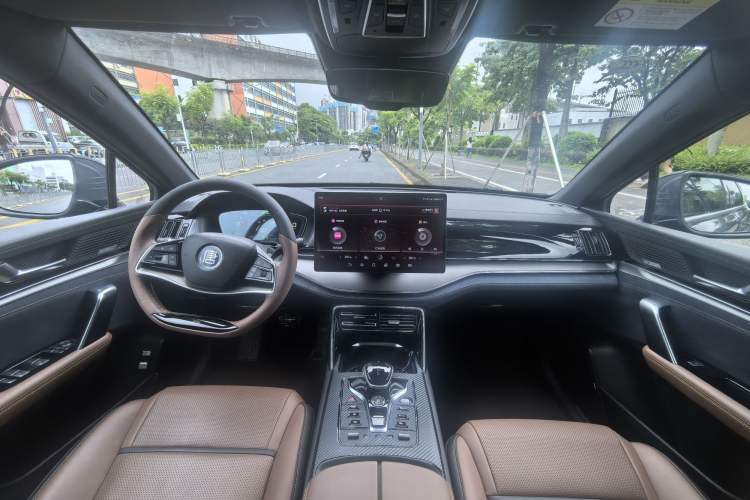 Used BYD Tang New Energy 2021 DM 2.0T Four-Wheel Drive Performance Edition Prestige Model Interior 3