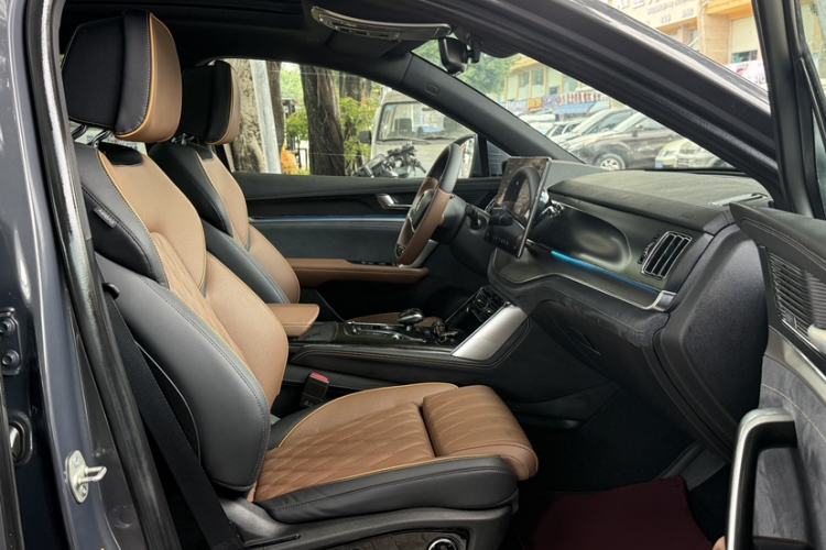 Used BYD Tang New Energy 2021 DM-i 112KM Prestige Model Interior 6