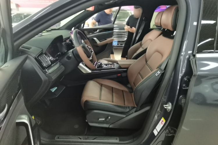 Used BYD Tang New Energy 2021 EV Long-Range Luxury Model Left Front Seat