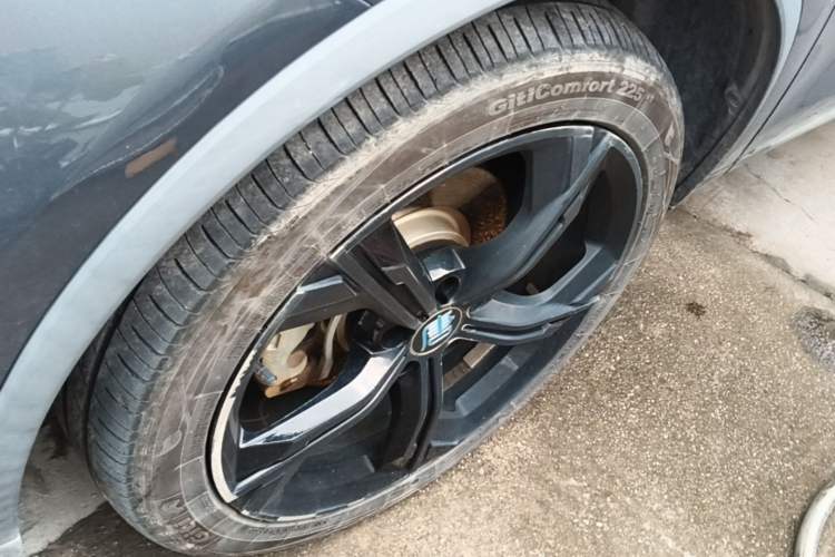 Used BYD Tang New Energy 2021 DM-i 112KM Prestige Model Left Front Wheel Hub