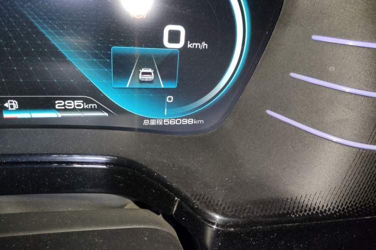 Used BYD Tang New Energy 2021 DM 2.0T Four-Wheel Drive High-Performance Flagship Model Odometer Close Up