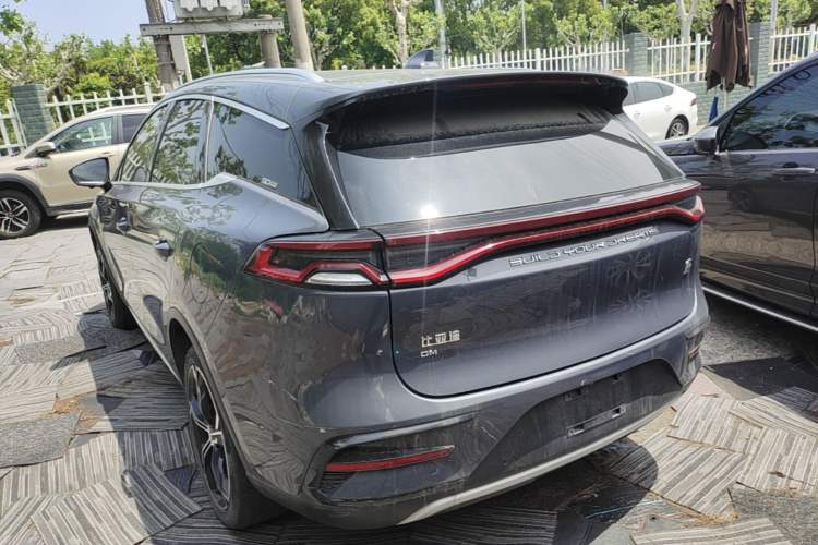 Used BYD Tang New Energy 2021 DM 2.0T Four-Wheel Drive Performance Edition Prestige Model Rear Left 45 Deg