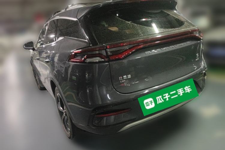 Used BYD Tang New Energy 2021 DM 2.0T Four-Wheel Drive High-Performance Luxury Model Rear Left 45 Deg