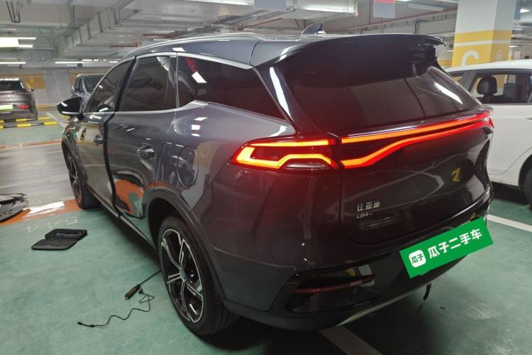 Used BYD Tang New Energy 2021 DM-i 112KM Prestige Model Rear Left 45 Deg