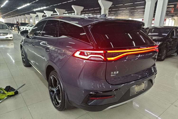 Used BYD Tang New Energy 2021 DM-i 112KM Prestige Model Rear Left 45 Deg