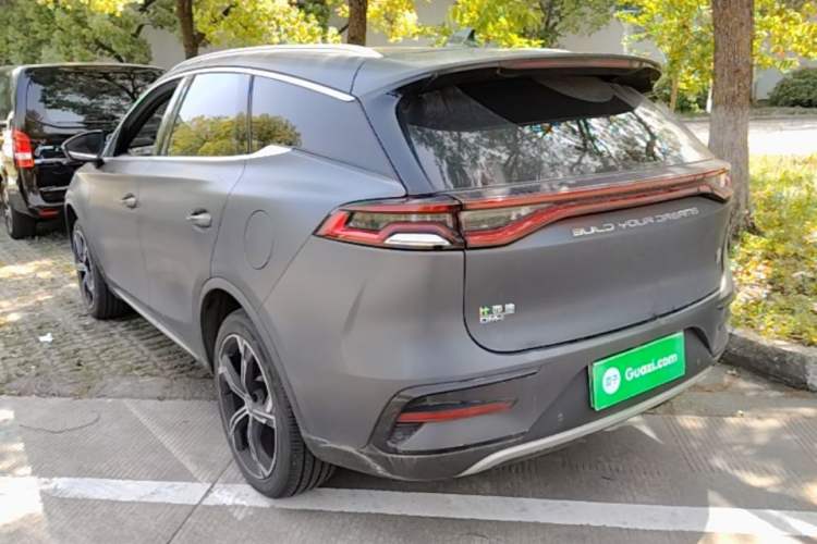 Used BYD Tang New Energy 2021 DM-i 112KM Prestige Model Rear Left 45 Deg