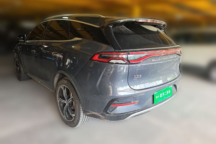 Used BYD Tang New Energy 2021 DM 2.0T Four-Wheel Drive High-Performance Luxury Model Rear Left 45 Deg