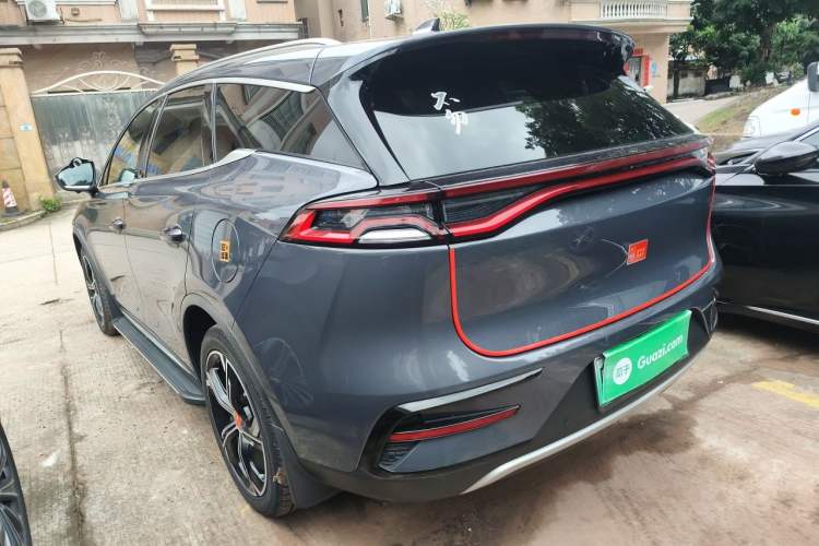 Used BYD Tang New Energy 2021 DM-i 112KM Prestige Model Rear Left 45 Deg