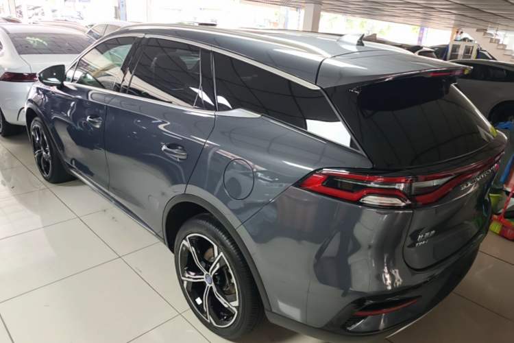 Used BYD Tang New Energy 2021 DM-i 112KM Prestige Model Rear Left 45 Deg