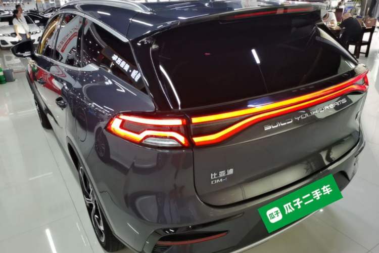 Used BYD Tang New Energy 2021 DM-i 112KM Prestige Model Rear Left 45 Deg