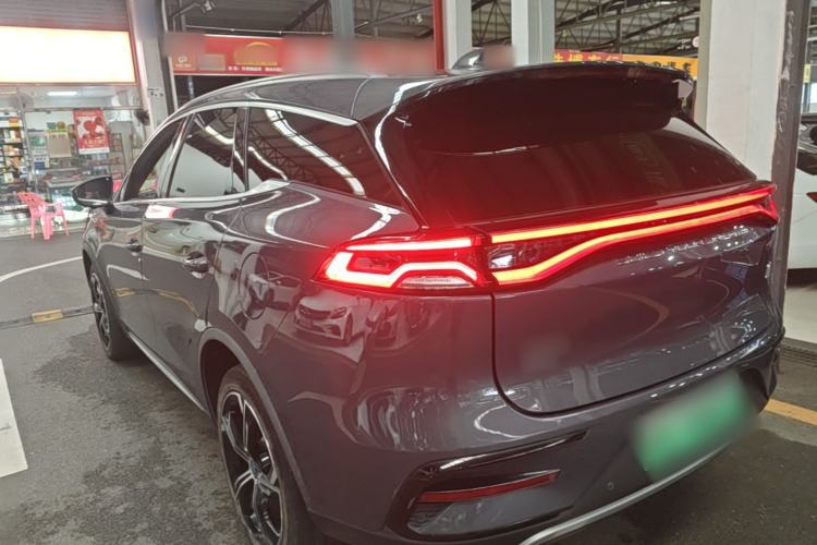 Used BYD Tang New Energy 2021 DM-i 112KM Prestige Model Rear Left 45 Deg