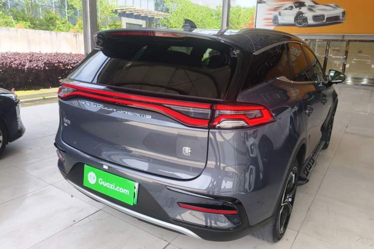 Used BYD Tang New Energy 2021 DM 2.0T Four-Wheel Drive Performance Edition Prestige Model Rear Right 45 Deg